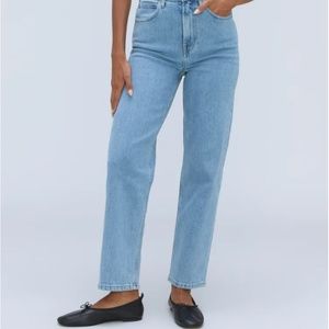 Everlane Way High Straight Leg Jean